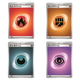 All eight new Energy card designs.
